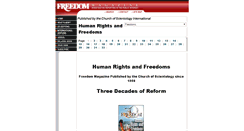 Desktop Screenshot of 30th.freedommag.org